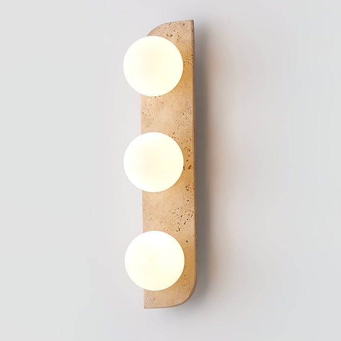 Elysian Travertine Wall Light Vakkerlight