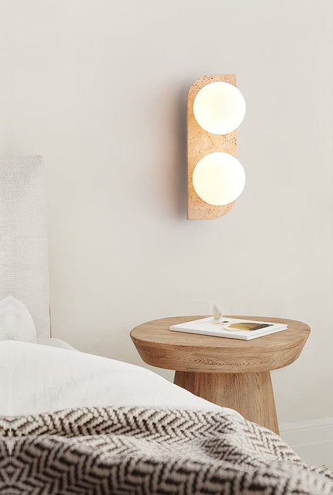 Elysian Travertine Wall Light Vakkerlight