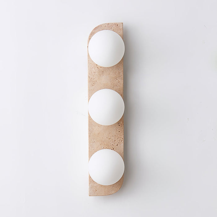 Elysian Travertine Wall Light Vakkerlight