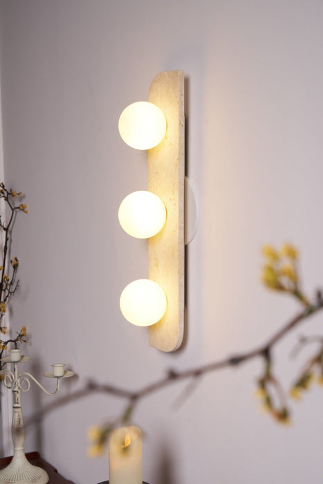 Elysian Travertine Wall Light Vakkerlight