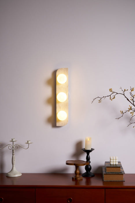 Elysian Travertine Wall Light Vakkerlight