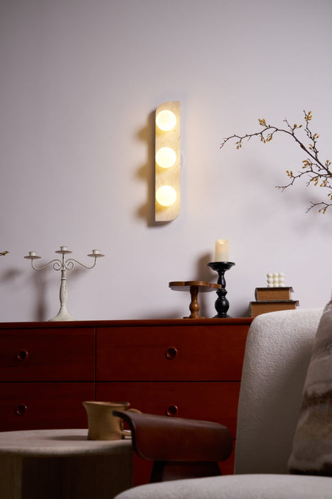Elysian Travertine Wall Light Vakkerlight