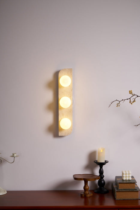 Elysian Travertine Wall Light Vakkerlight