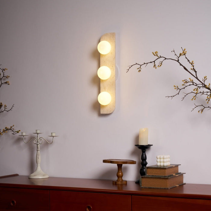 Elysian Travertine Wall Light Vakkerlight