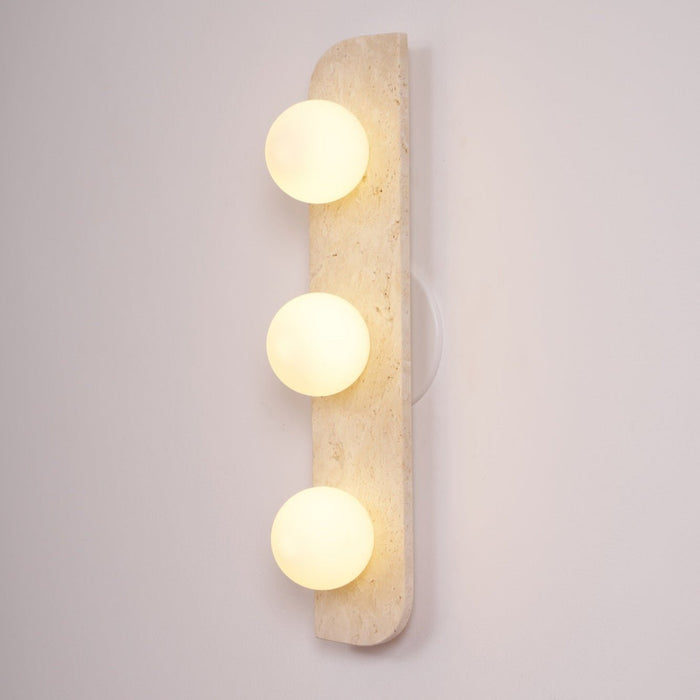Elysian Travertine Wall Light Vakkerlight
