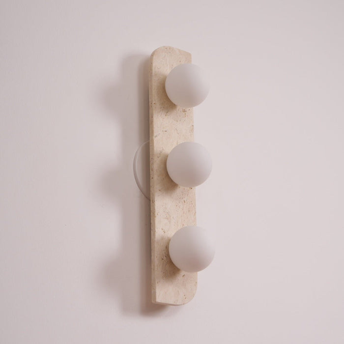 Elysian Travertine Wall Light Vakkerlight
