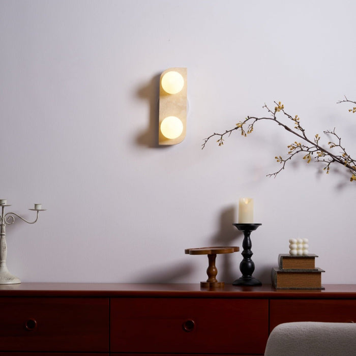 Elysian Travertine Wall Light Vakkerlight