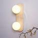 Elysian Travertine Plug-in Wall Light Vakkerlight
