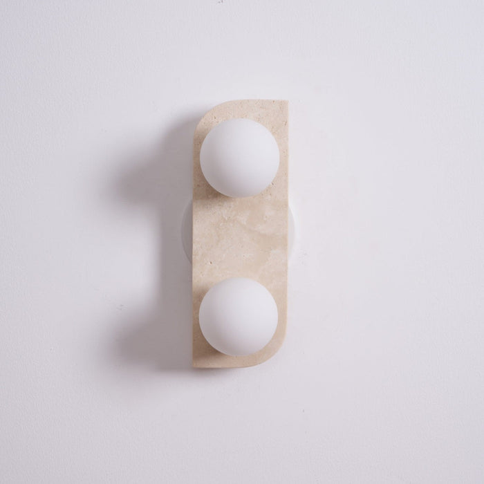 Elysian Travertine Wall Light Vakkerlight