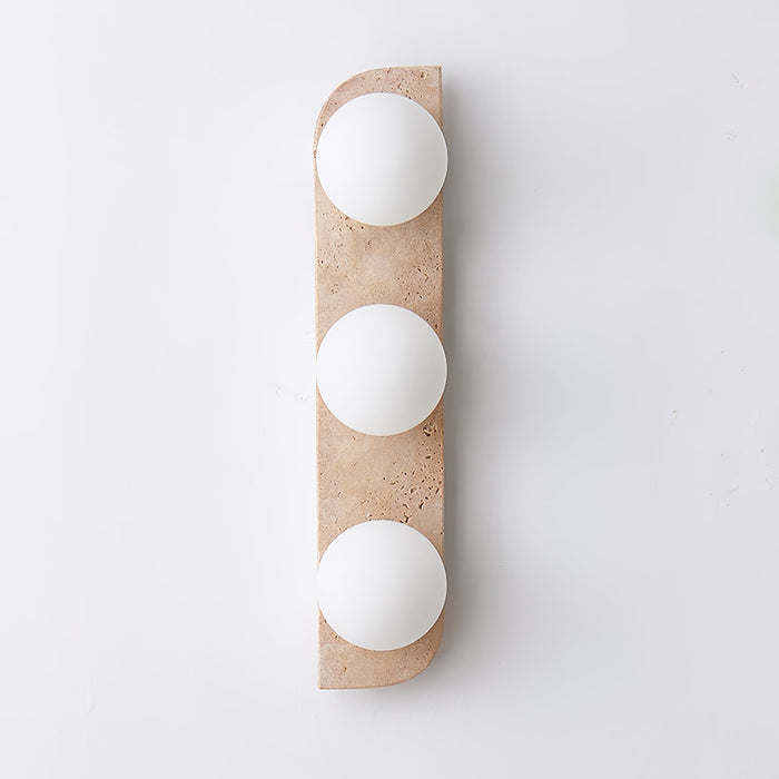 Elysian Travertine Wall Light Vakkerlight