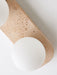 Elysian Travertine Plug-in Wall Light Vakkerlight