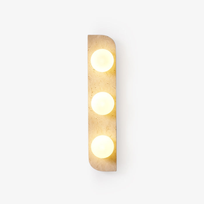 Elysian Travertine Plug-in Wall Light Vakkerlight