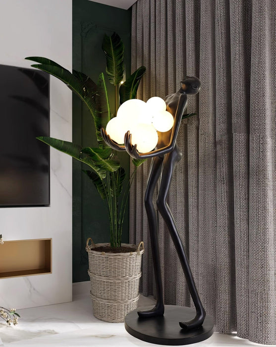Embrace Sculpture Floor Lamp Vakkerlight