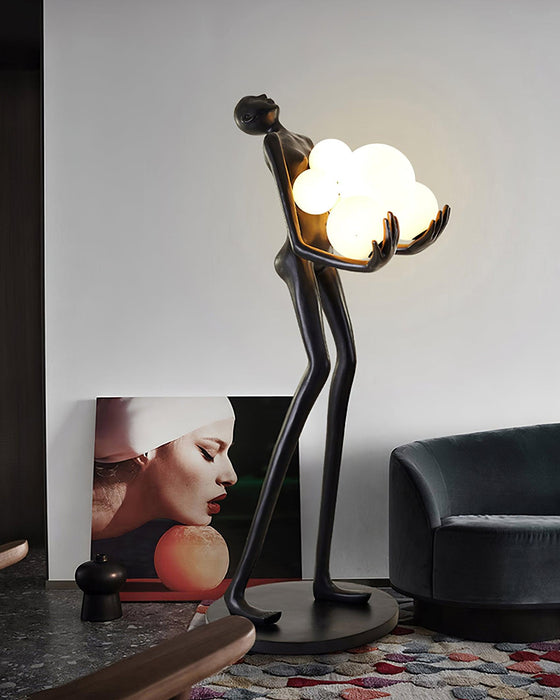 Embrace Sculpture Floor Lamp Vakkerlight