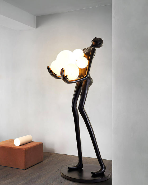 Embrace Sculpture Floor Lamp Vakkerlight