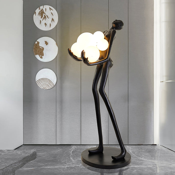 Embrace Sculpture Floor Lamp Vakkerlight