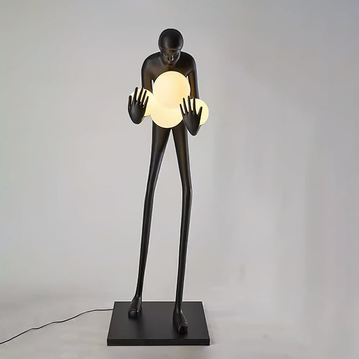 Embrace of Light Sculpture Floor Lamp Vakkerlight