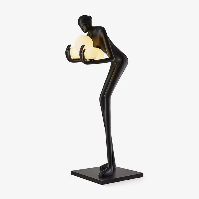 Embrace of Light Sculpture Floor Lamp Vakkerlight