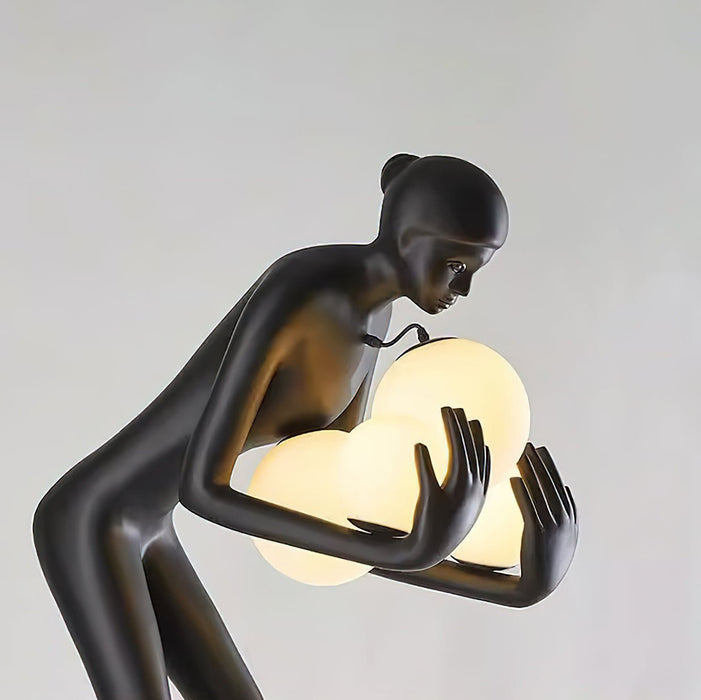Embrace of Light Sculpture Floor Lamp Vakkerlight