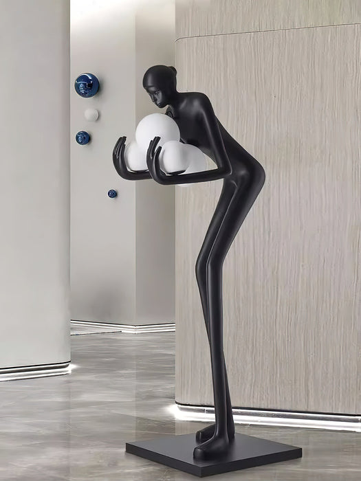 Embrace of Light Sculpture Floor Lamp Vakkerlight