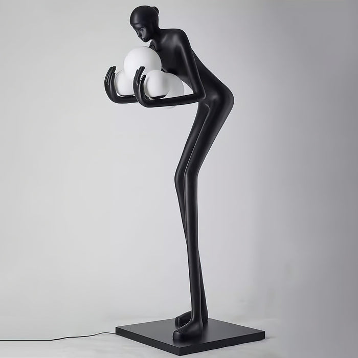 Embrace of Light Sculpture Floor Lamp Vakkerlight