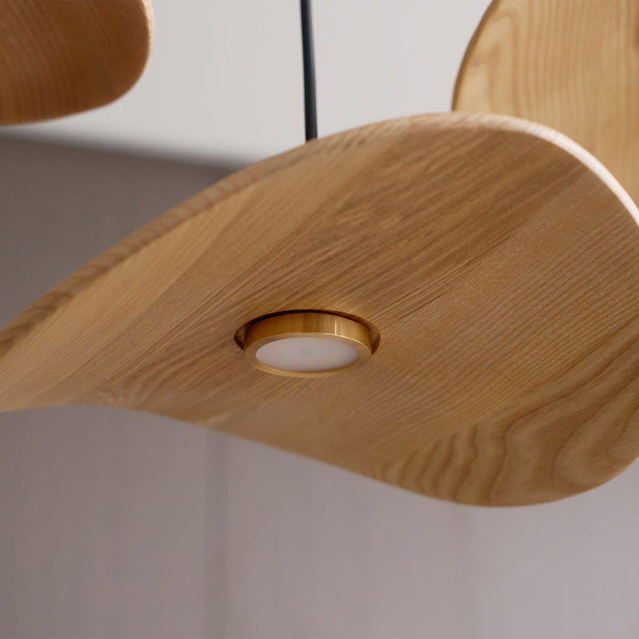 Empty Leaf Chandelier