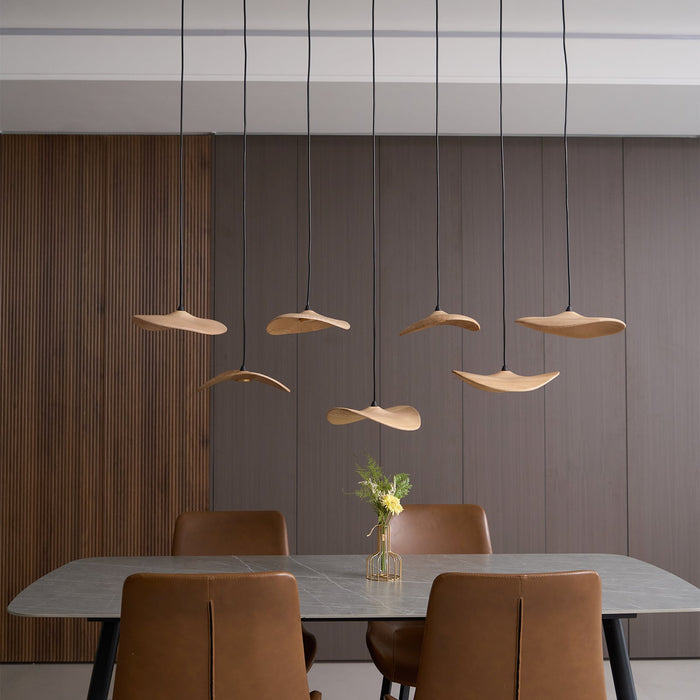 Empty Leaf Chandelier