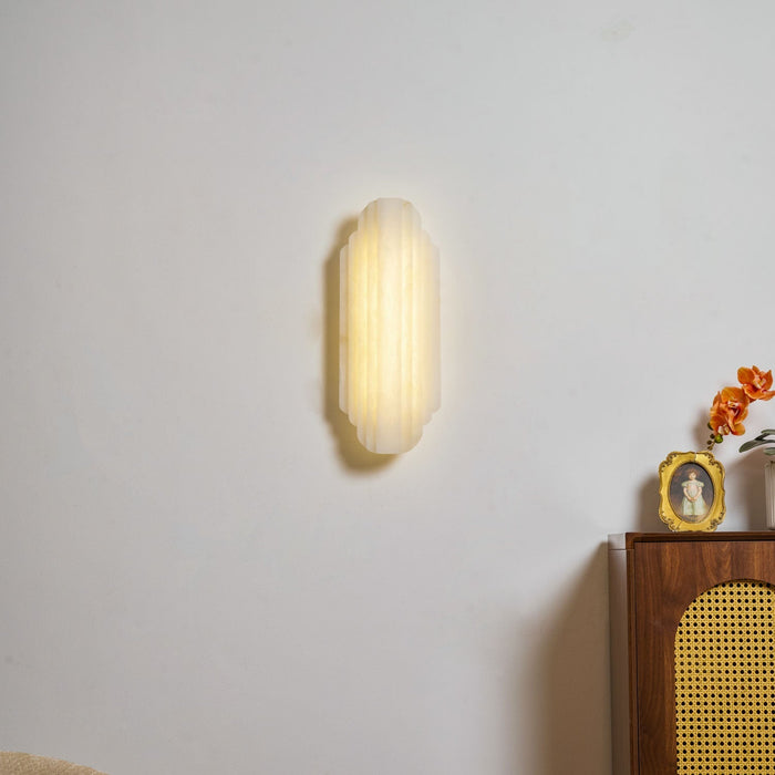 Estelle Alabaster Wall Sconce Vakkerlight