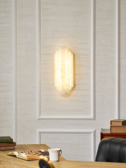 Estelle Alabaster Wall Sconce Vakkerlight