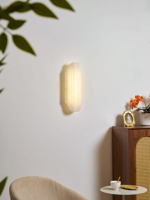 Estelle Alabaster Wall Sconce Vakkerlight