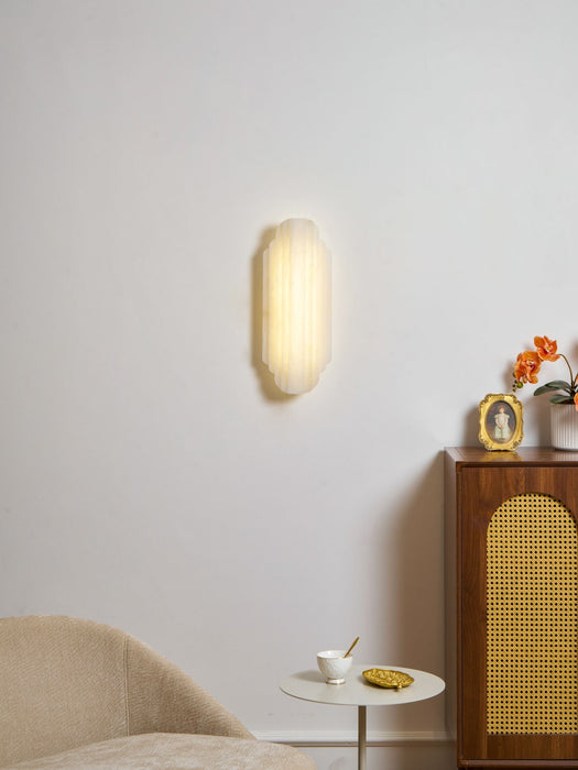 Estelle Alabaster Wall Sconce Vakkerlight