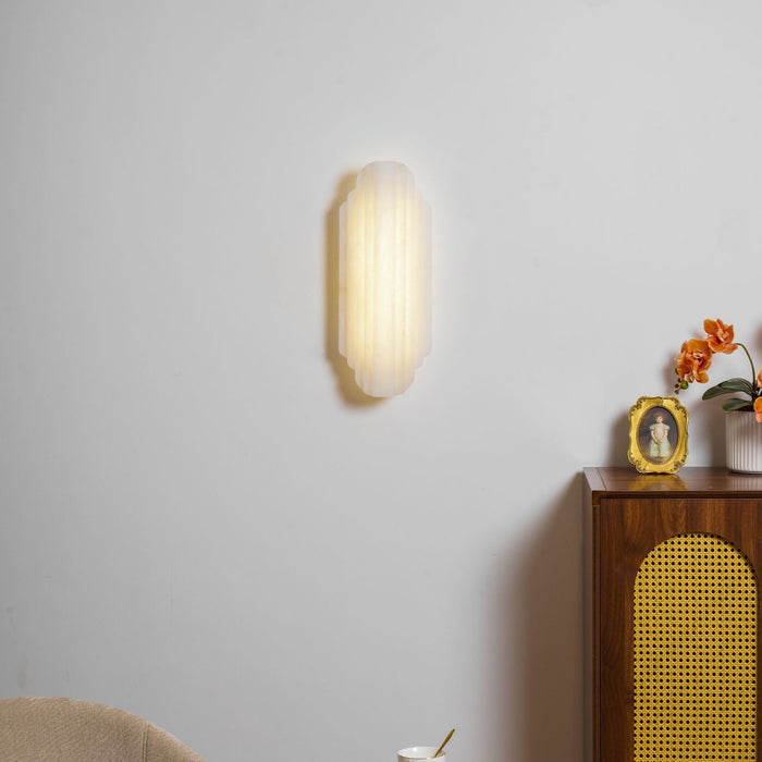 Estelle Alabaster Wall Sconce Vakkerlight