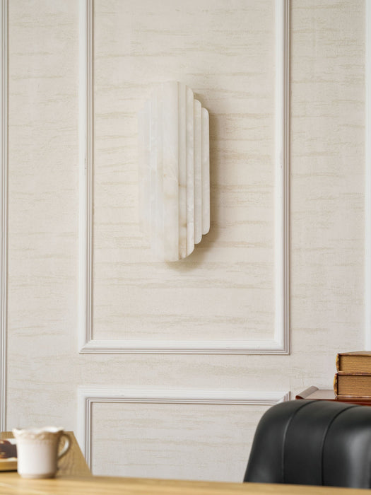 Estelle Alabaster Wall Sconce Vakkerlight
