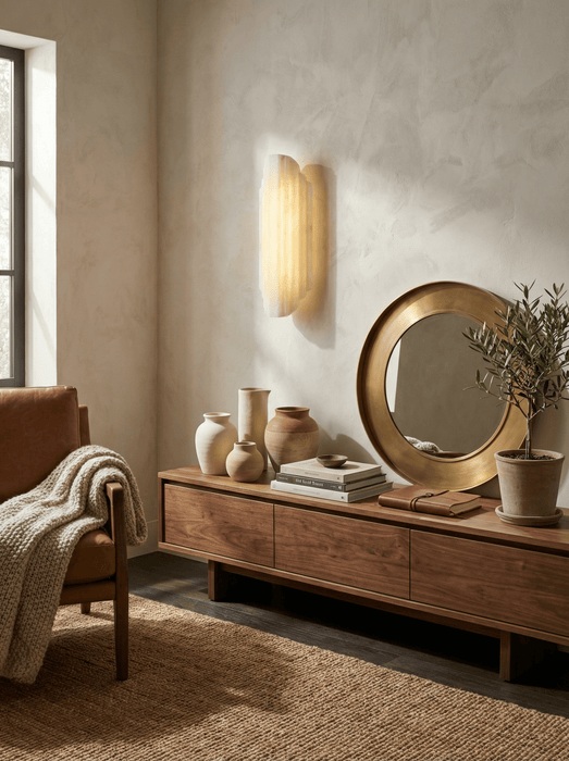 Estelle Alabaster Wall Sconce Vakkerlight