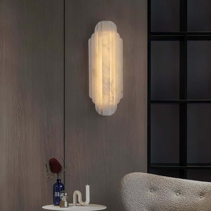 Estelle Alabaster Wall Sconce Vakkerlight
