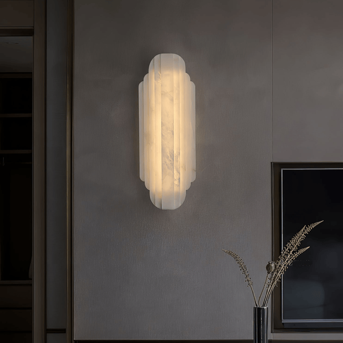 Estelle Alabaster Wall Sconce Vakkerlight