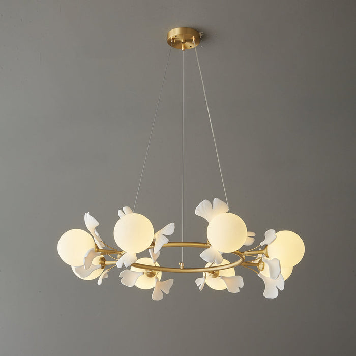 Evander Gingko Chandelier