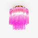 Fiora Purple Glass Ceiling Lamp Vakkerlight