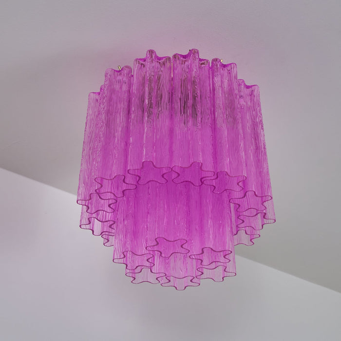 Fiora Purple Glass Ceiling Lamp Vakkerlight