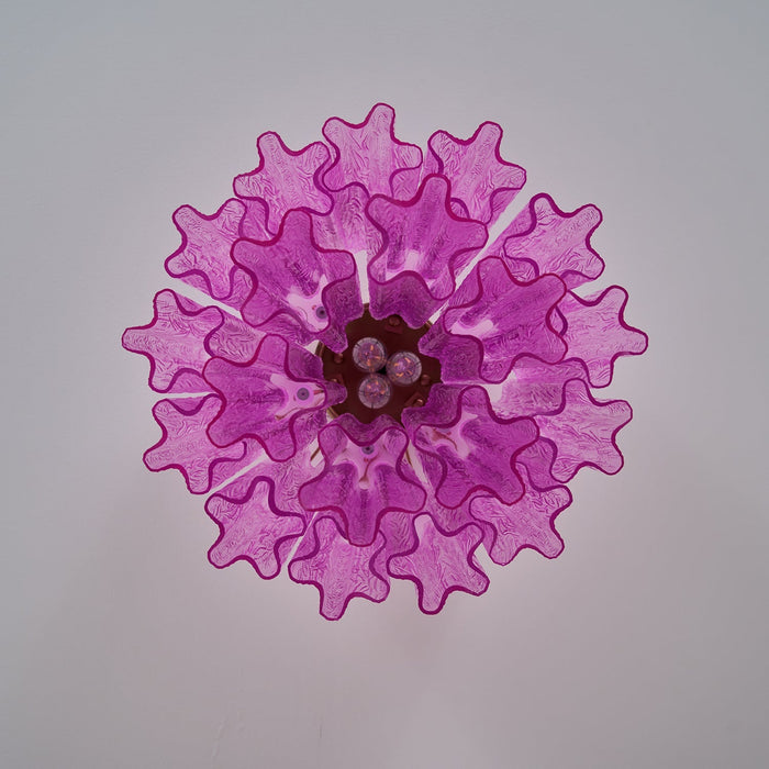 Fiora Purple Glass Ceiling Lamp Vakkerlight