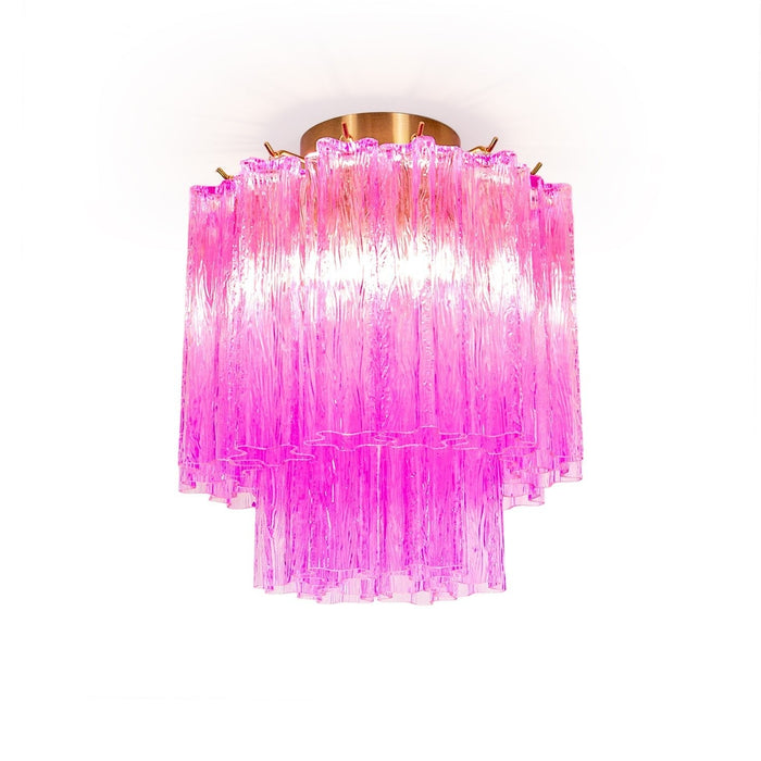 Fiora Purple Glass Ceiling Lamp Vakkerlight