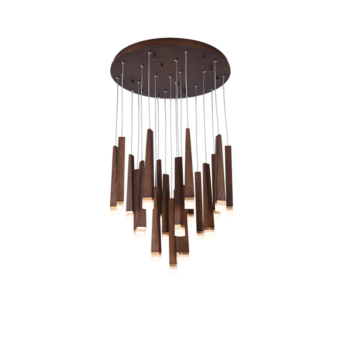 Firewood Stick Chandelier