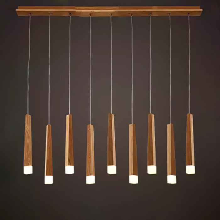 Firewood Stick Chandelier