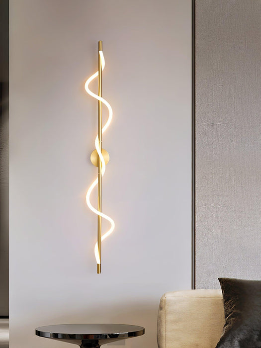 Flexible Linear Curve Wall Lamp Vakkerlight