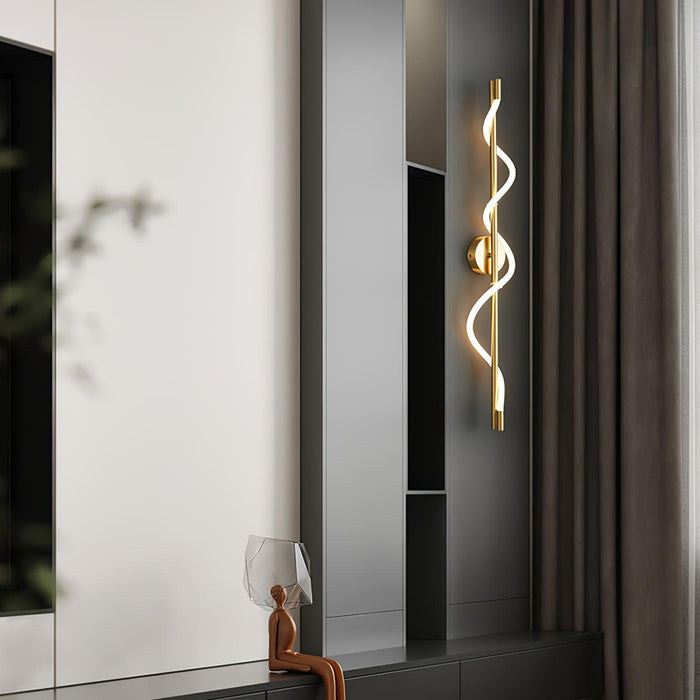 Flexible Linear Curve Wall Lamp Vakkerlight