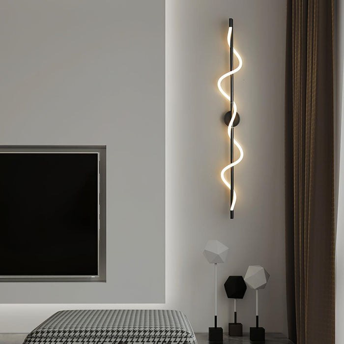 Flexible Linear Curve Wall Lamp Vakkerlight