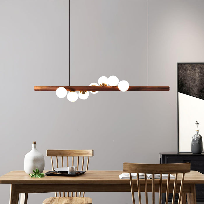 Scandinavian Wooden Pendant Lamp Vakkerlight