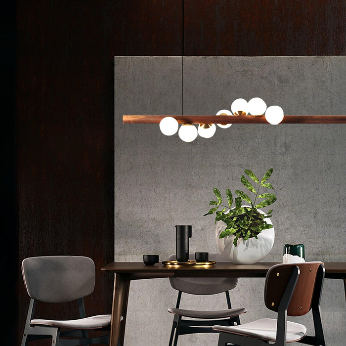 Scandinavian Wooden Pendant Lamp Vakkerlight