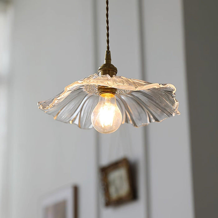 Flower Glass Pendant Lamp