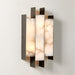Folded Alabaster Panel Sconce Vakkerlight